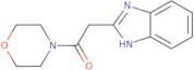 2-(1H-Benzoimidazol-2-yl)-1-morpholin-4-yl-ethanone