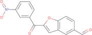 2-(3-Nitrobenzoyl)benzofuran-5-carbaldehyde