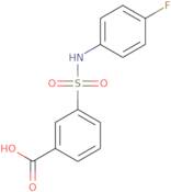 3-[(4-Fluorophenyl)sulfamoyl]benzoic acid