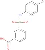 3-[(4-Bromophenyl)sulfamoyl]benzoic acid