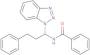 N-[1-(Benzotriazol-1-yl)-3-phenylpropyl]benzamide