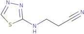 3-[(1,3,4-Thiadiazol-2-yl)amino]propanenitrile