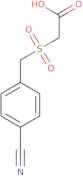2-[(4-Cyanophenyl)methanesulfonyl]acetic acid