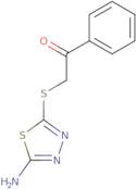 2-(5-Amino-[1,3,4]thiadiazol-2-ylsulfanyl)-1-phenylethanone