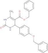 Benzyl 4-(4-(benzyloxy)phenyl)-6-methyl-2-oxo-1,2,3,4-tetrahydropyrimidine-5-carboxylate