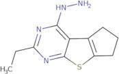 2-Ethyl-4-hydrazino-6,7-dihydro-5H-cyclopenta[4,5]thieno[2,3-d]pyrimidine