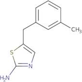 5-[(3-Methylphenyl)methyl]-1,3-thiazol-2-amine