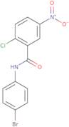 N-(4-bromophenyl)(2-chloro-5-nitrophenyl)formamide