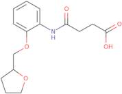 4-Oxo-4-[2-(tetrahydro-2-furanylmethoxy)anilino]-butanoic acid