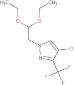 4-Chloro-1-(2,2-diethoxyethyl)-3-(trifluoromethyl)-1H-pyrazole