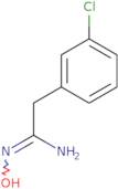 2-(3-chlorophenyl)-N-hydroxyethanimidamide