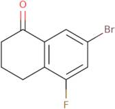 7-bromo-5-fluoro-1,2,3,4-tetrahydronaphthalen-1-one