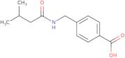 4-[(3-Methylbutanamido)methyl]benzoic acid