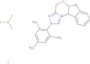 (5aR,10bS)-2-Mesityl-5a,10b-dihydro-4H,6H-indeno[2,1-b][1,2,4]triazolo[4,3-d][1,4]oxazin-2-iumte...