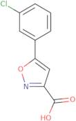 5-(3-Chlorophenyl)-1,2-oxazole-3-carboxylic acid