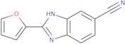 2-(Furan-2-yl)-1H-1,3-benzodiazole-5-carbonitrile