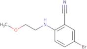 5-Bromo-2-[(2-methoxyethyl)amino]benzonitrile