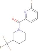 (6-Fluoropyridin-2-yl)(3-(trifluoromethyl)piperidin-1-yl)methanone