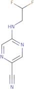 5-[(2,2-Difluoroethyl)amino]pyrazine-2-carbonitrile