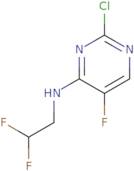 2-Chloro-N-(2,2-difluoroethyl)-5-fluoropyrimidin-4-amine