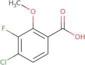 4-Chloro-3-fluoro-2-methoxybenzoic acid