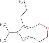 2-(2-Isopropyl-2,4,6,7-tetrahydropyrano[4,3-c]pyrazol-3-yl)ethan-1-amine