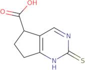 2-Mercapto-6,7-dihydro-5H-cyclopenta[D]pyrimidine-5-carboxylic acid