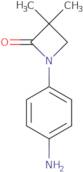 1-(4-Aminophenyl)-3,3-dimethylazetidin-2-one
