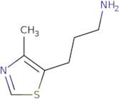 3-(4-Methyl-1,3-thiazol-5-yl)propan-1-amine