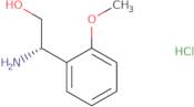 (2S)-2-Amino-2-(2-methoxyphenyl)ethan-1-ol hydrochloride