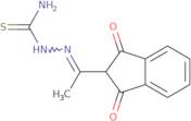 2-(2-((aminothioxomethyl)amino)-2-aza-1-methylvinyl)indane-1,3-dione