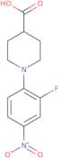 1-(2-Fluoro-4-nitrophenyl)piperidine-4-carboxylic acid