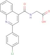 2-{[2-(4-Chlorophenyl)quinolin-4-yl]formamido}acetic acid