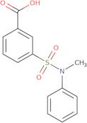 3-[Methyl(phenyl)sulfamoyl]benzoic acid