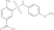 3-[(4-Methoxyphenyl)sulfamoyl]-4-methylbenzoic acid