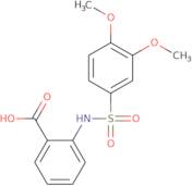 2-(3,4-Dimethoxybenzenesulfonamido)benzoic acid