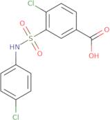 4-Chloro-3-[(4-chlorophenyl)sulfamoyl]benzoic acid