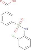 3-[(2-Chlorophenyl)sulfamoyl]benzoic acid