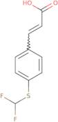 (2E)-3-{4-[(Difluoromethyl)sulfanyl]phenyl}prop-2-enoic acid