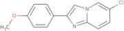 6-Chloro-2-(4-methoxyphenyl)imidazo[1,2-a]pyridine