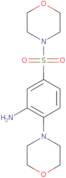 2-(Morpholin-4-yl)-5-(morpholine-4-sulfonyl)aniline