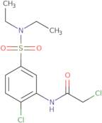 2-Chloro-N-[2-chloro-5-(diethylsulfamoyl)phenyl]acetamide