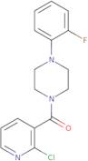 2-chloro(3-pyridyl) 4-(2-fluorophenyl)piperazinyl ketone
