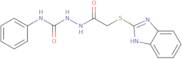 1-(2-(benzimidazol-2-ylthio)acetyl)-4-phenylsemicarbazide