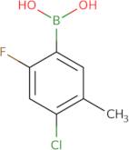 (4-Chloro-2-fluoro-5-methylphenyl)boronic acid