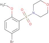 4-Bromo-2-(morpholin-4-ylsulphonyl)anisole