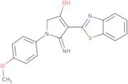 5-Amino-4-(1,3-benzothiazol-2-yl)-1-(4-methoxyphenyl)-2,3-dihydro-1H-pyrrol-3-one