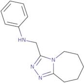 N-({5H,6H,7H,8H,9H-[1,2,4]Triazolo[4,3-a]azepin-3-yl}methyl)aniline