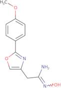 N'-Hydroxy-2-[2-(4-methoxyphenyl)-1,3-oxazol-4-yl]ethanimidamide