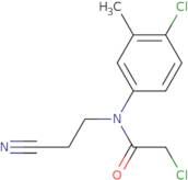 2-Chloro-N-(4-chloro-3-methylphenyl)-N-(2-cyanoethyl)acetamide